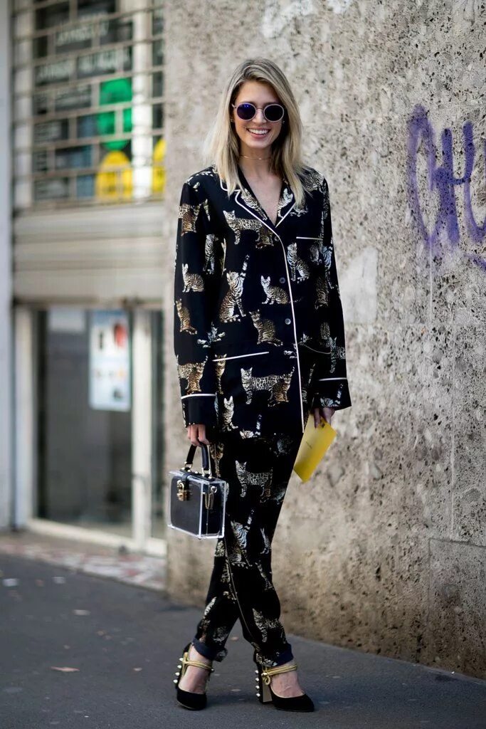 Костюмы пижамного стиля модные The Most Popular Street Style Trends, as Worn by Our Editors Semana de la moda, 