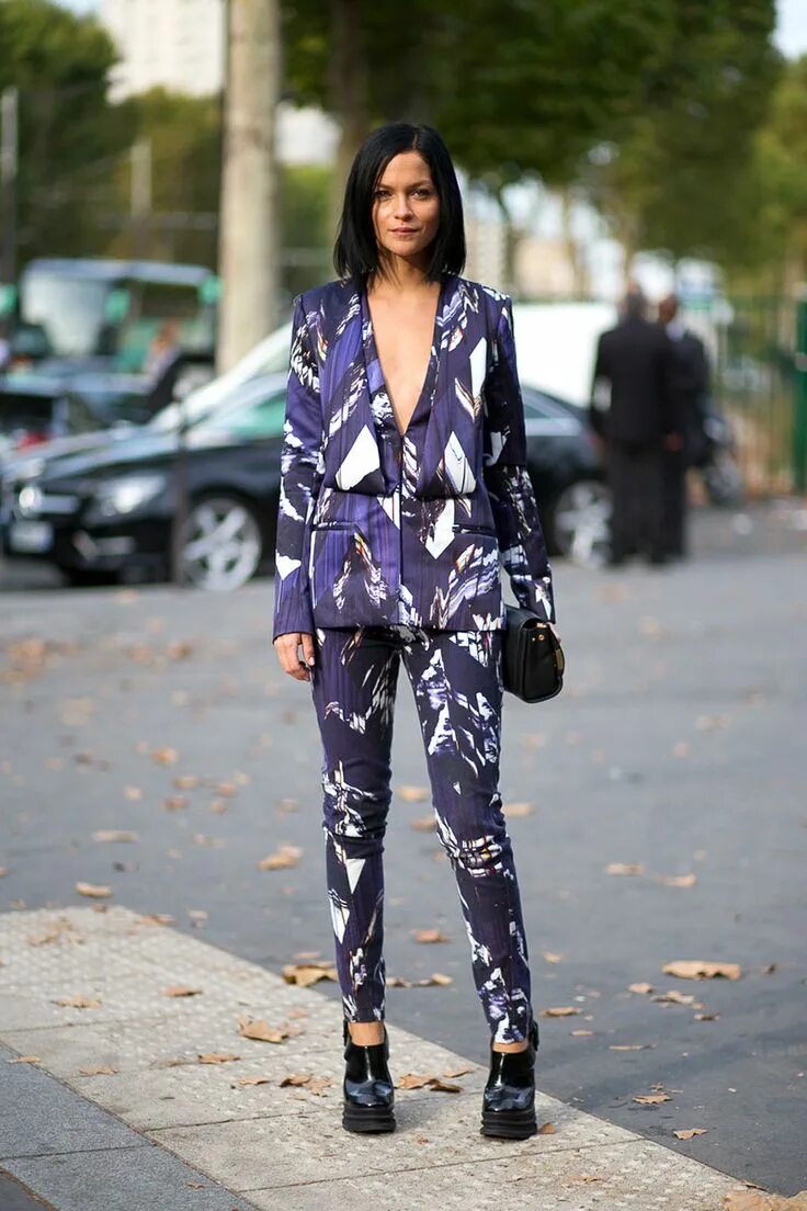 Костюмы пижамного стиля модные C'est Chic: Street Style from Paris Cool street fashion, Fashion, Street style
