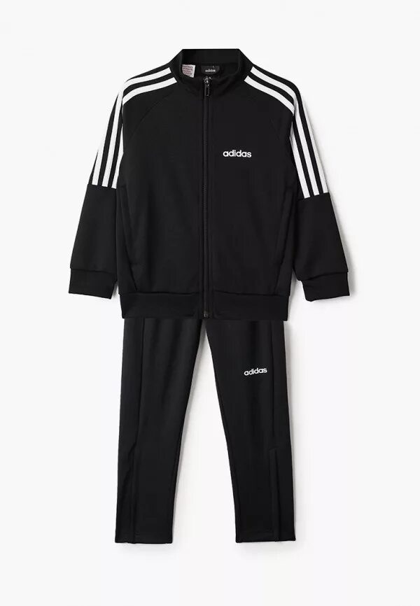 Костюмы спортивные мужские адидас на ла моде Костюм спортивный adidas, цвет: черный, AD002EBJBMF7 - купить в интернет-магазин