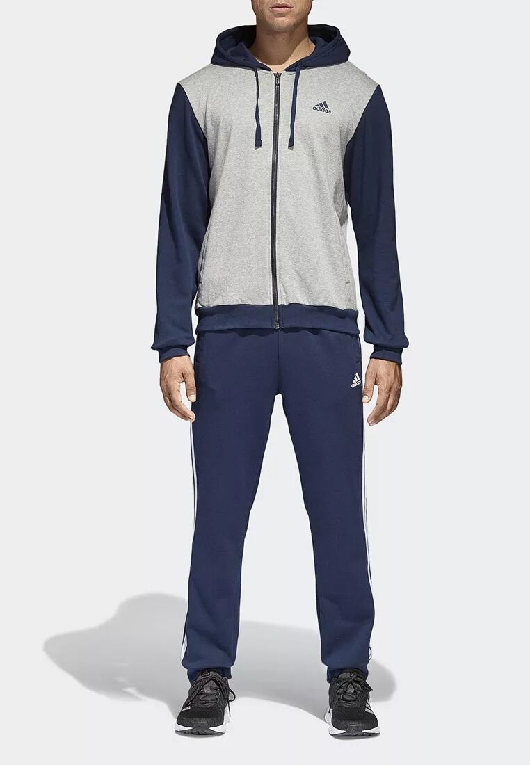 Костюмы спортивные мужские адидас на ла моде Костюм спортивный adidas CO ENERGIZE TS, цвет: синий, AD002EMAMBA2 - купить в ин
