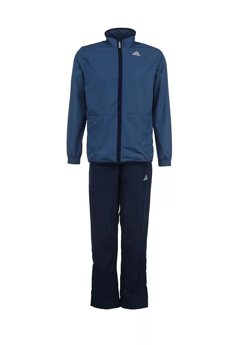 Костюмы спортивные мужские адидас на ла моде Костюм спортивный adidas TS BASIC, цвет: синий, AD094EMDYO25 - купить в интернет