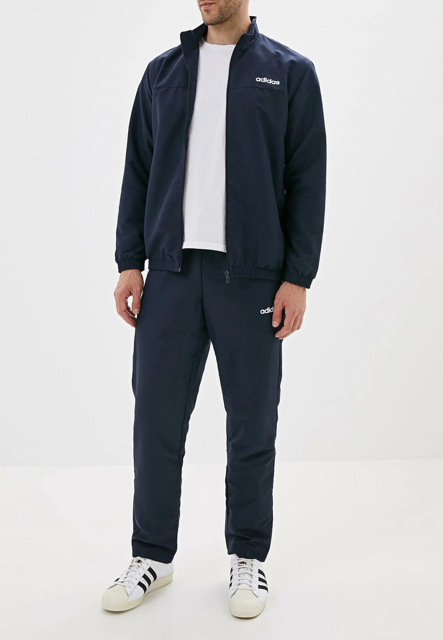 Костюмы спортивные мужские адидас на ла моде Костюм спортивный adidas MTS WV 24/7 C, цвет: синий, AD002EMFJYK1 - купить в инт