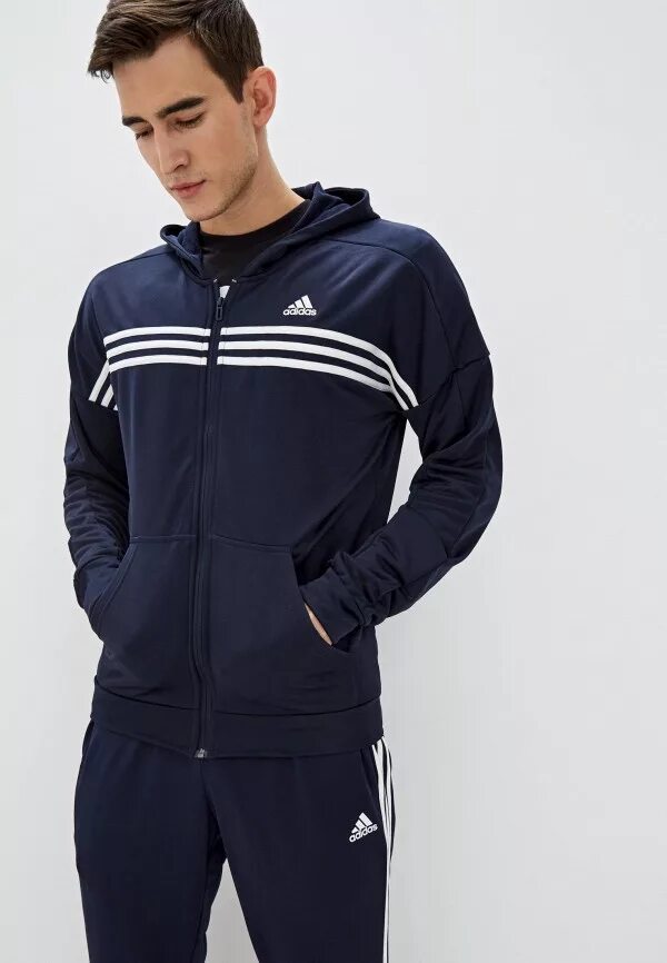Костюмы спортивные мужские адидас на ла моде Костюм спортивный adidas MTS Urban, цвет: синий, AD002EMHLPE6 - купить в интерне