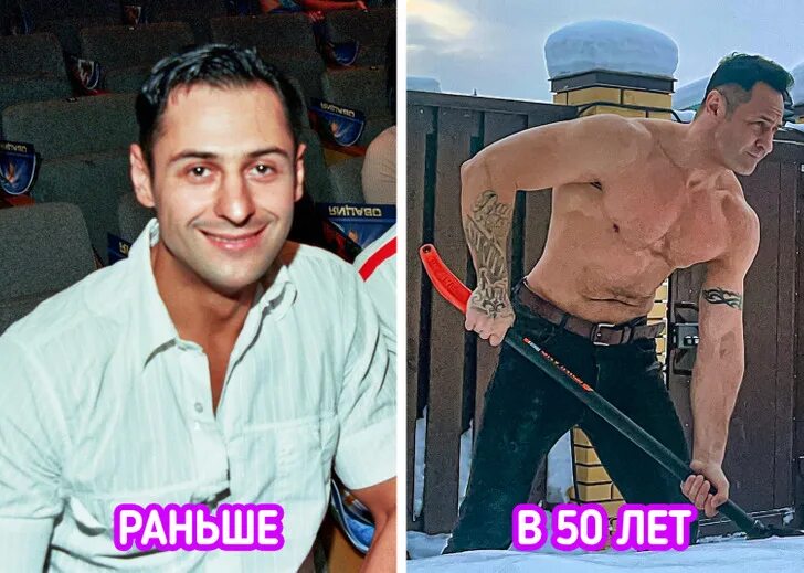 Костюшкин до и после пластики фото 14 звезд, которые держат себя в такой хорошей форме, что и в 50+ могут увести де