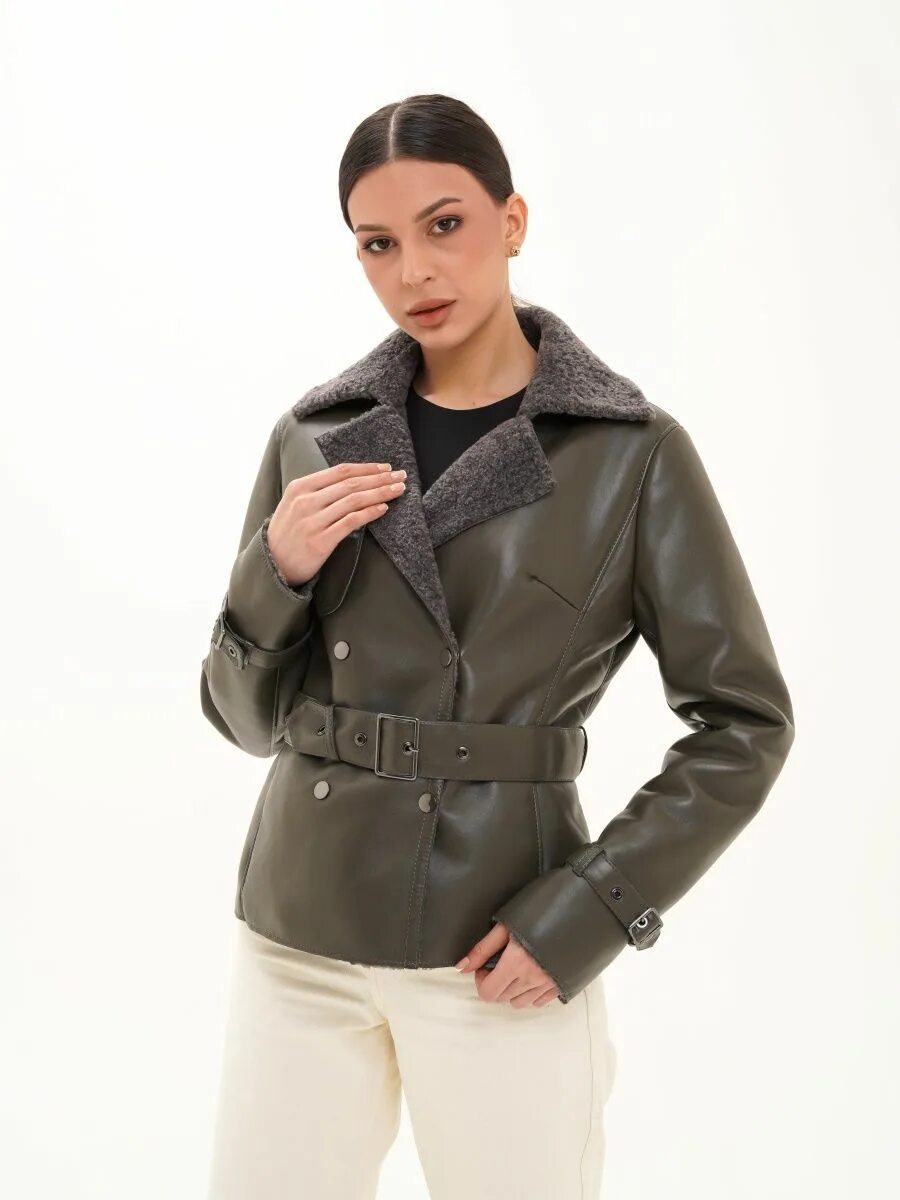 Косухи 2024 женские модные тенденции Дубленка EMMA SOFTY 170569188 купить за 12789 ₽ в интернет-магазине Wildberries