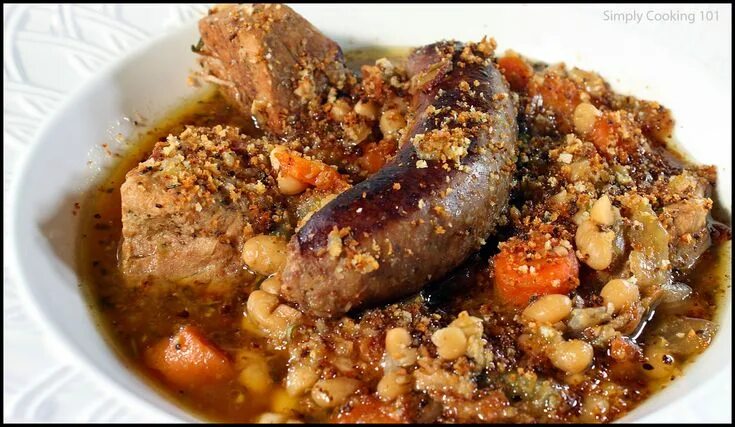 Косуле блюдо рецепт с фото The Daring Cooks Challenge: Simplified Cassoulet with Garlic Confit - Simply Coo