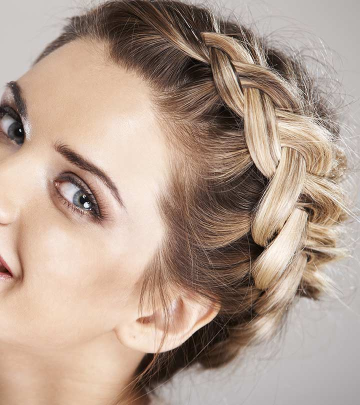 Косы на средние волосы фото женские How To Make A Dutch Braid: A Step By Step Tutorial Braids for short hair, Easy h