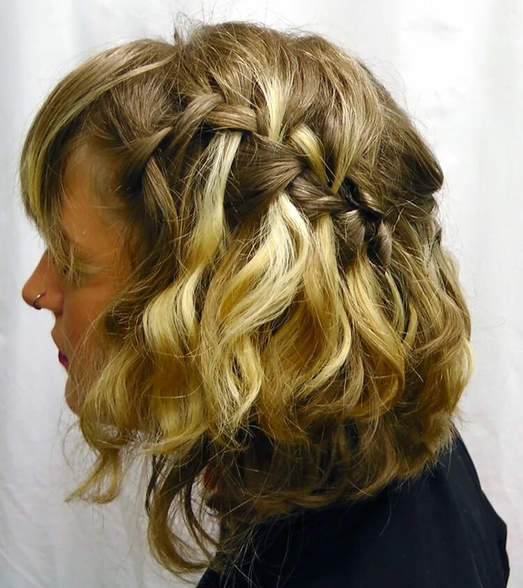 Косы на стрижку каскад средние волосы 26+ Half Braided Haircut Ideas, Designs Hairstyles Design Trends - Premium PSD, 