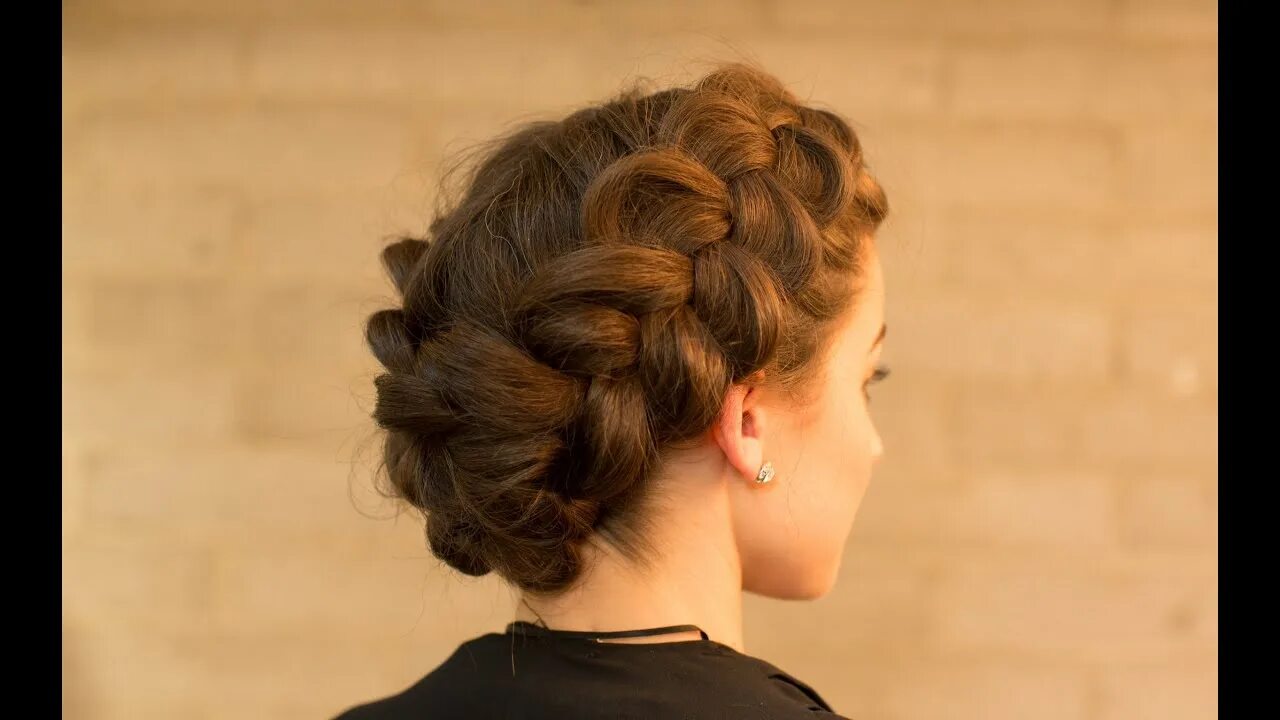 Косы прически для женщин Double Dutch Braid Upstyle in Minutes - YouTube