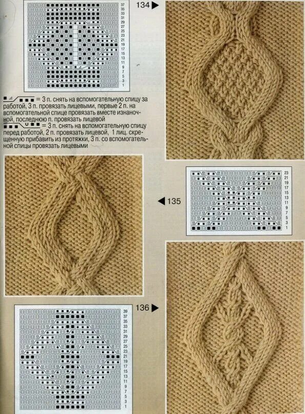 Косы спицами узор ромбы спицами схемы Как выбрать узор для вязания спицами. 25 вариантов Первый вязальный! Дзен