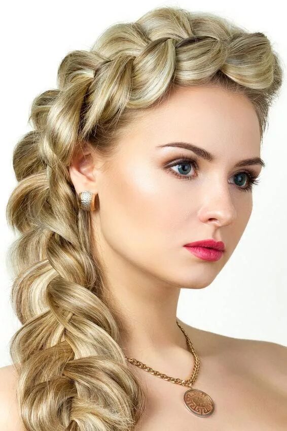 Косы средние волосы фото колосок на длинных светлых волосах Cool braid hairstyles, Braided hairstyles eas