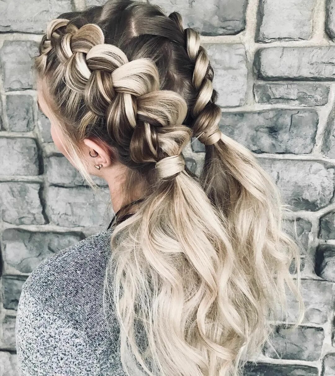 Косы средние волосы фото Every day best hairstyle,partyhairsstyles,quickhairstyles,gettinglatehairstyles 