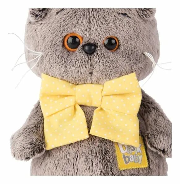Кот басик фото Мягкая игрушка BUDI BASA BB-009 Басик BABY в бантике, 20 см - характеристики и о
