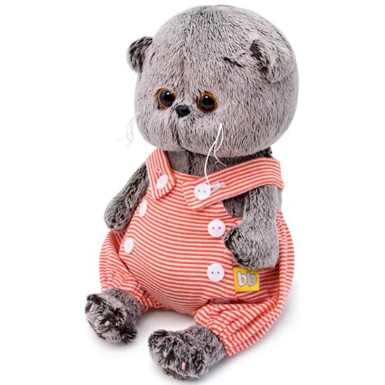 Кот басик фото Мягкая игрушка BUDI BASA BB-044 Басик BABY в песочнике 20 см - купить по низкой 