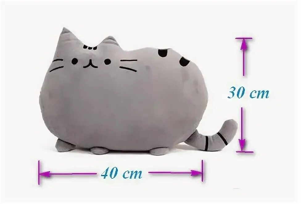 Кот батон сшить своими руками выкройки Купить серый цвет pusheen форму Кот большой подушки Подушки печенье pusheen игру