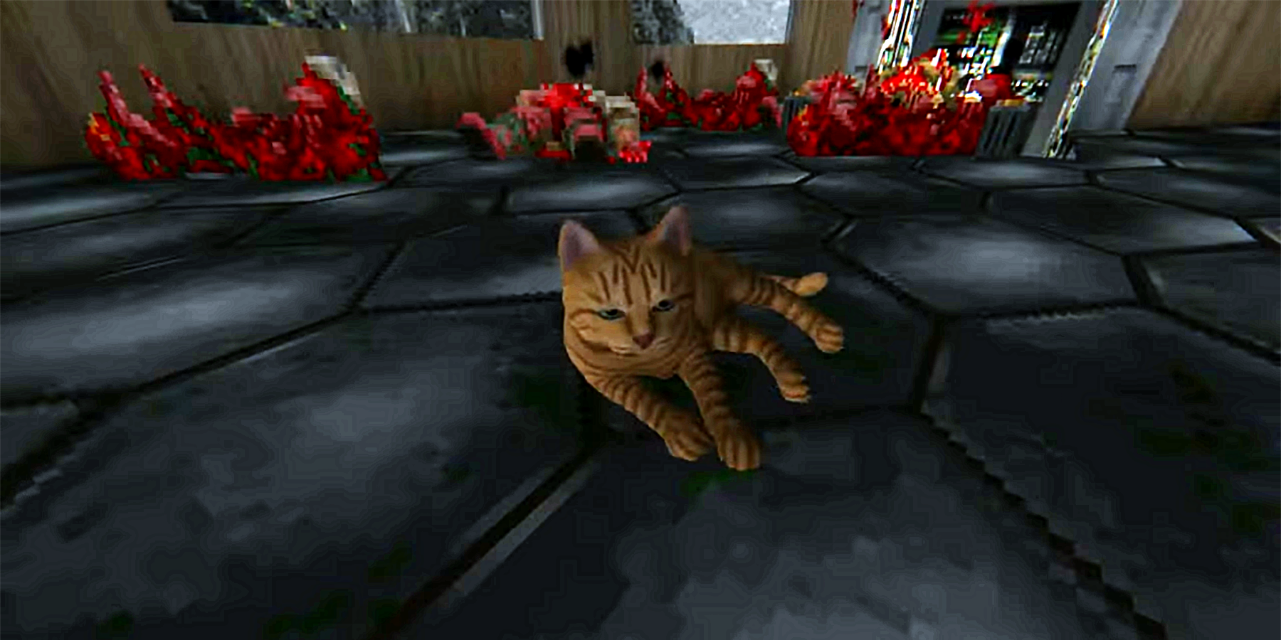 Кот дремот фото из игры Retro - Trailer - Indie - It Will Soon Be Possible to Play as the Cat From Stray