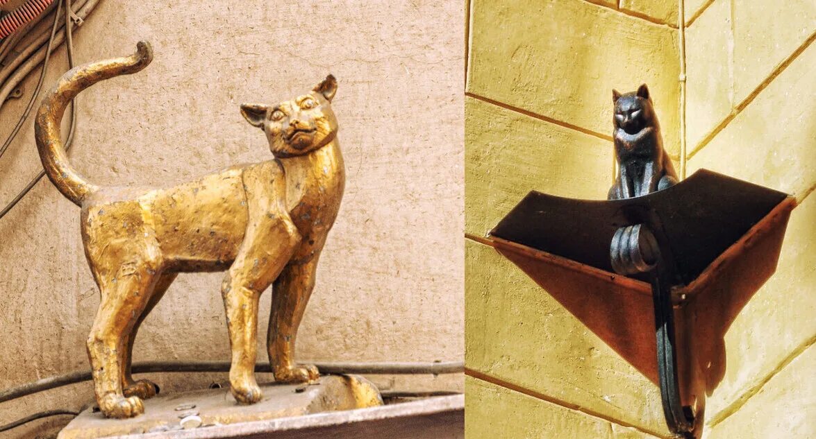 Кот елисей малая садовая ул 8 фото 14 скульптур КОТАМ и КОШКАМ в Санкт-Петербурге. И кто тут кошачья столица?? Di_t