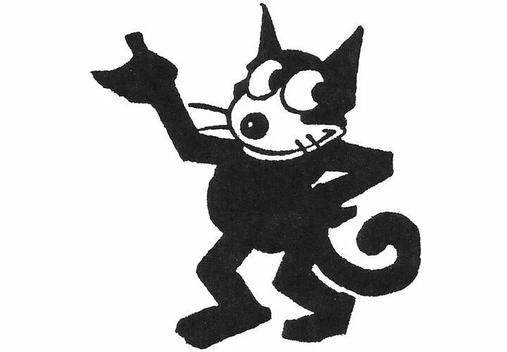 Кот феликс фото The Irrepressible Felix the Cat, 1924–1928 Felix the cats, Felix, Classic cartoo