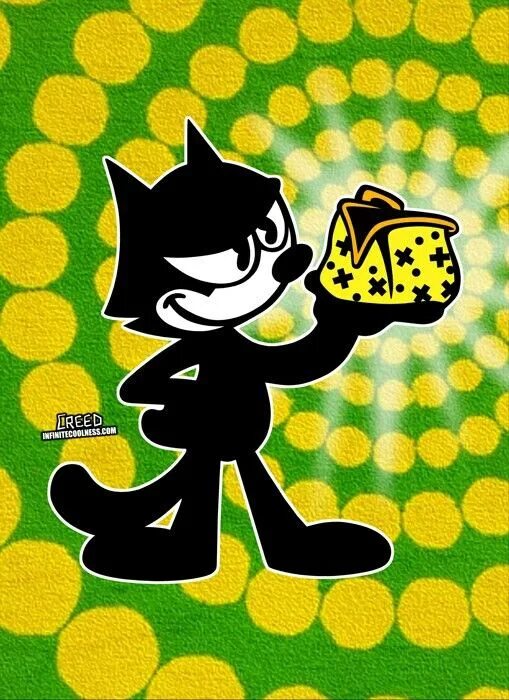 Кот феликс фото Twisted Tales of Felix the Cat Felix the cats, Old cartoons, Cat creator