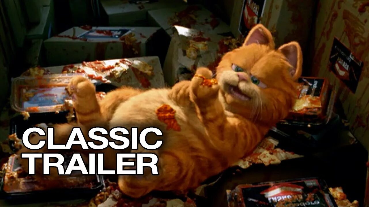 Кот гарфилд фото Garfield (2004) Official Trailer 1 - Bill Murray HD - YouTube