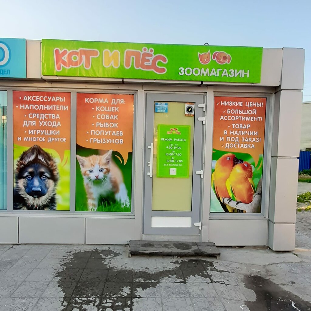 Кот и пес аграрная ул 10а фото Кот и пёс, зоомагазин, ул. Писемского, 86А, Волгоград - Яндекс Карты