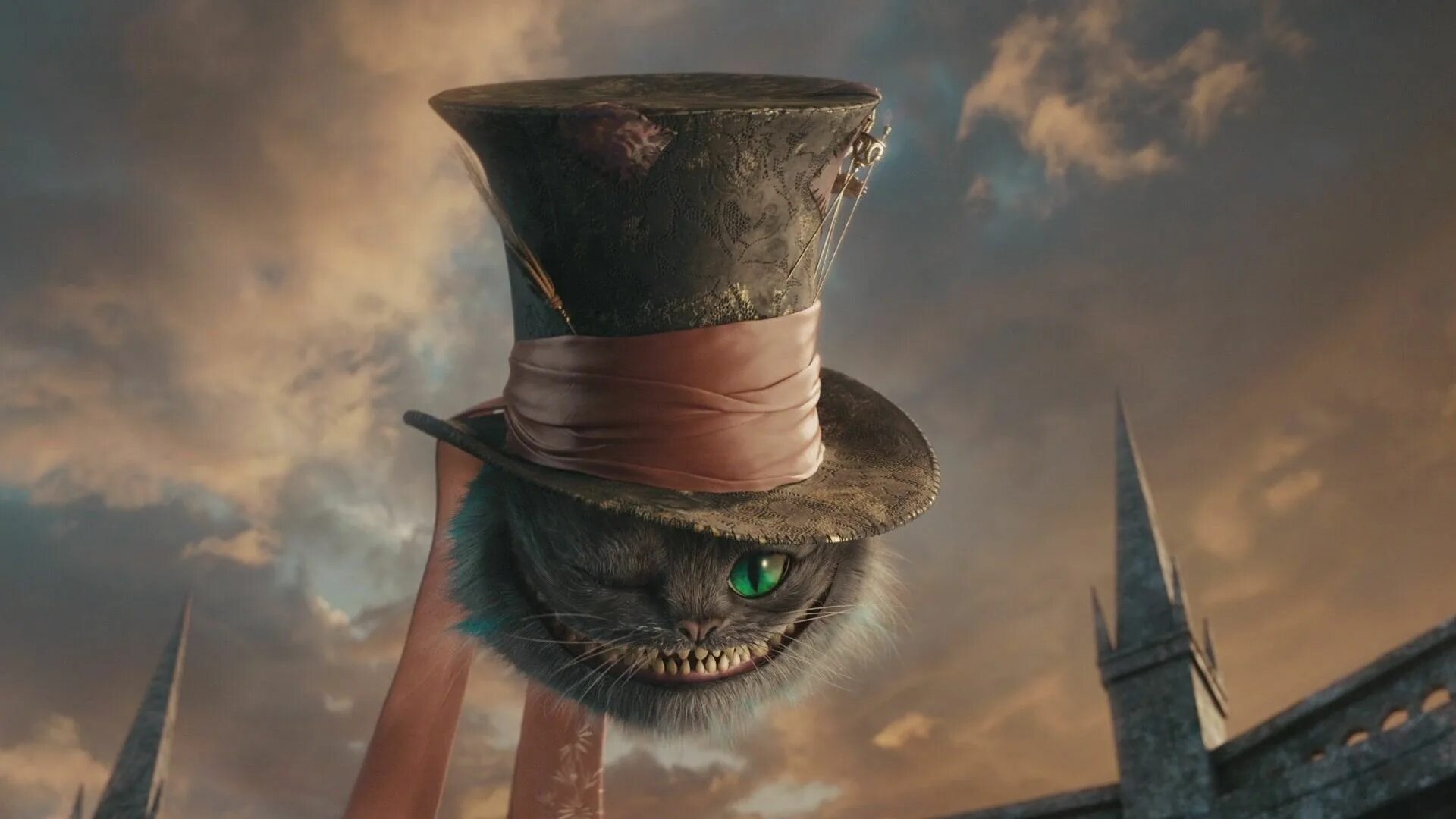 Кот из алисы в стране чудес фото Fantasy - Alice In Wonderland Wallpaper Cheshire cat alice in wonderland, Alice,