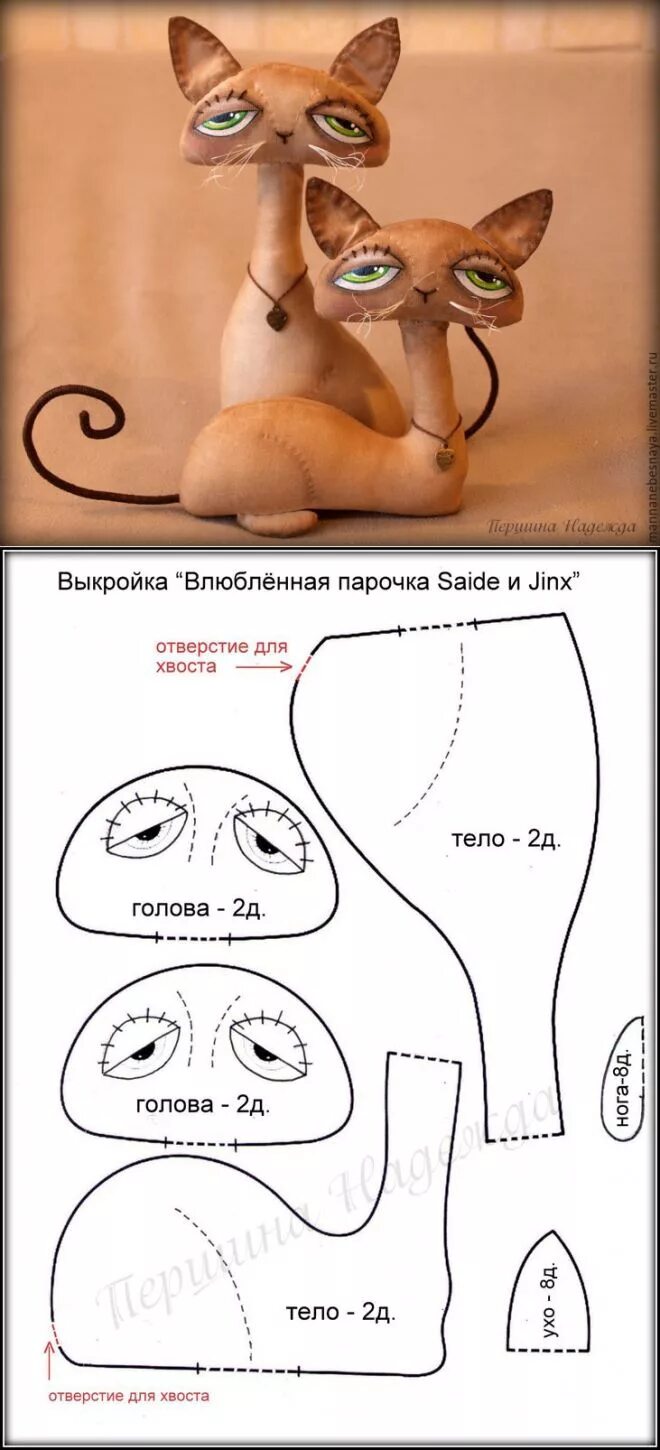 Кот из кожи выкройка поделки Сшить чучела животных, Поделки, Выкройка плюшевого медведя