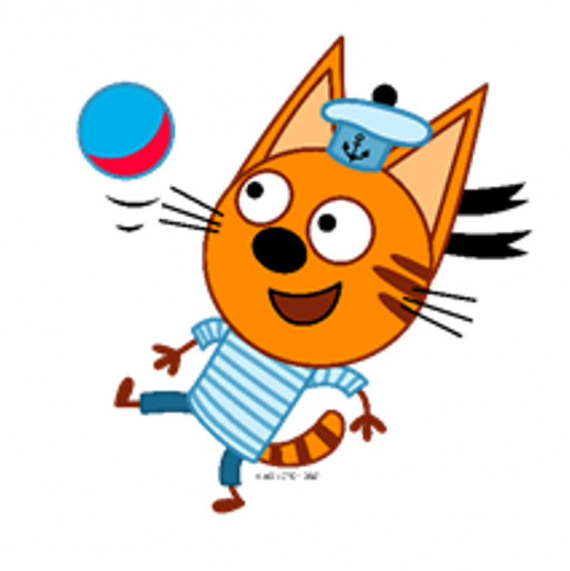 Кот коржик фото из мультика топпер сахаристый "Мульт" Коржик tmb - ТорТовары