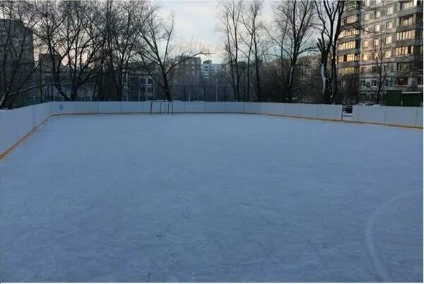Кот ок ул карла маркса 63а фото Dvorovaya territoriya, skating rink, Russia, Moscow, Tashkentskaya Street, 4к2 -