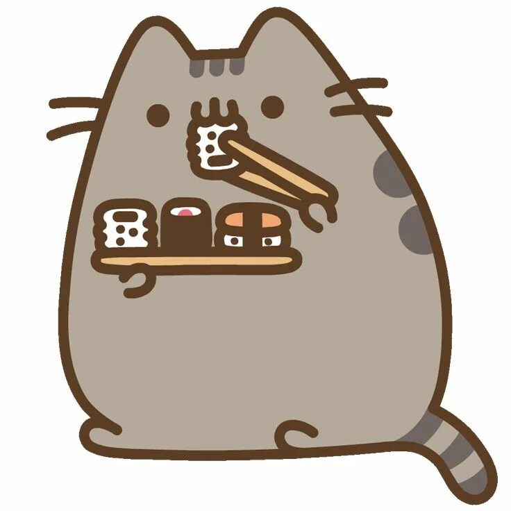 Кот пушин фото cat and guitar - Google Search Pusheen cute, Pusheen stickers, Pusheen cat