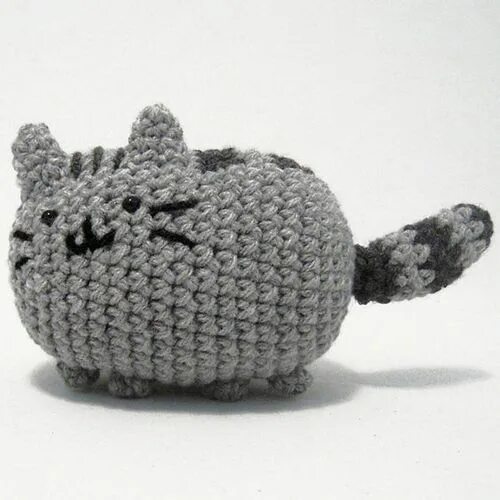 Кот пушин крючком схема и описание амигуруми Pusheen the Cat - Free Pattern (Beautiful Skills - Crochet Knitting Quilting) Cr