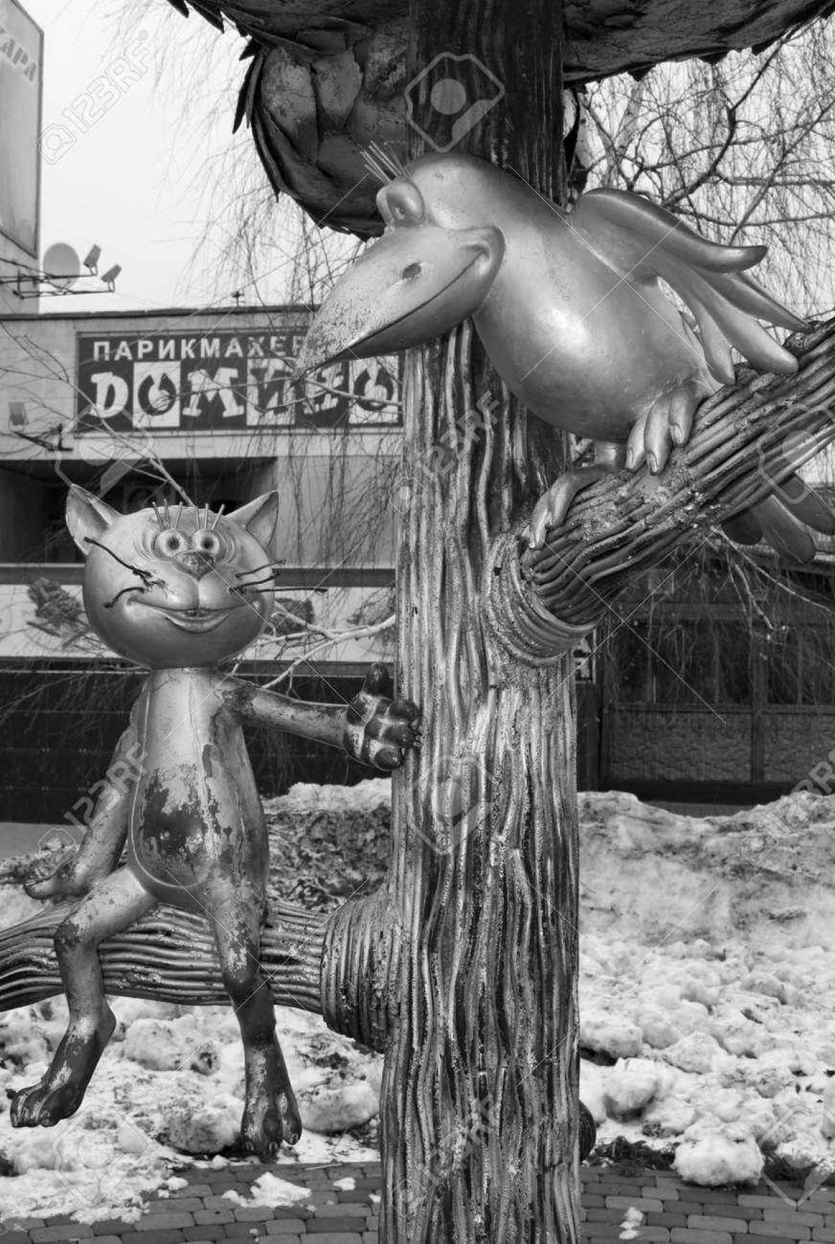 Кот с лизюкова фото Скульптура кота с улицы лизюкова - 75 фото