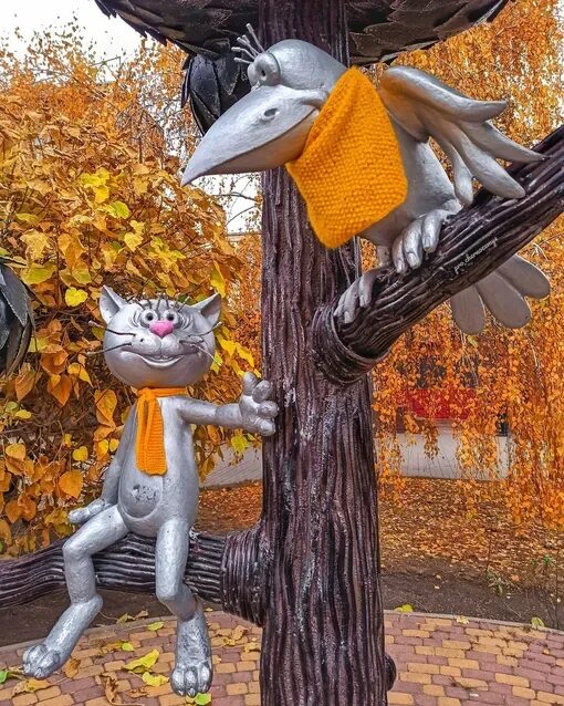 Кот с улицы лизюкова воронеж памятник фото Известные скульптуры кошек