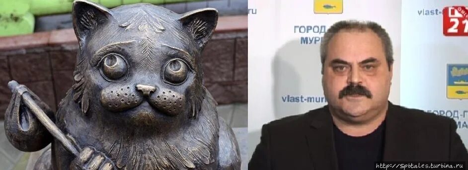Кот семен мурманск фото настоящего кота Удивительно похожие персонажи. - ЯПлакалъ