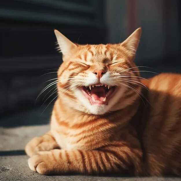 Кот смеется фото Page 2 Smiling Cat Images - Free Download on Freepik