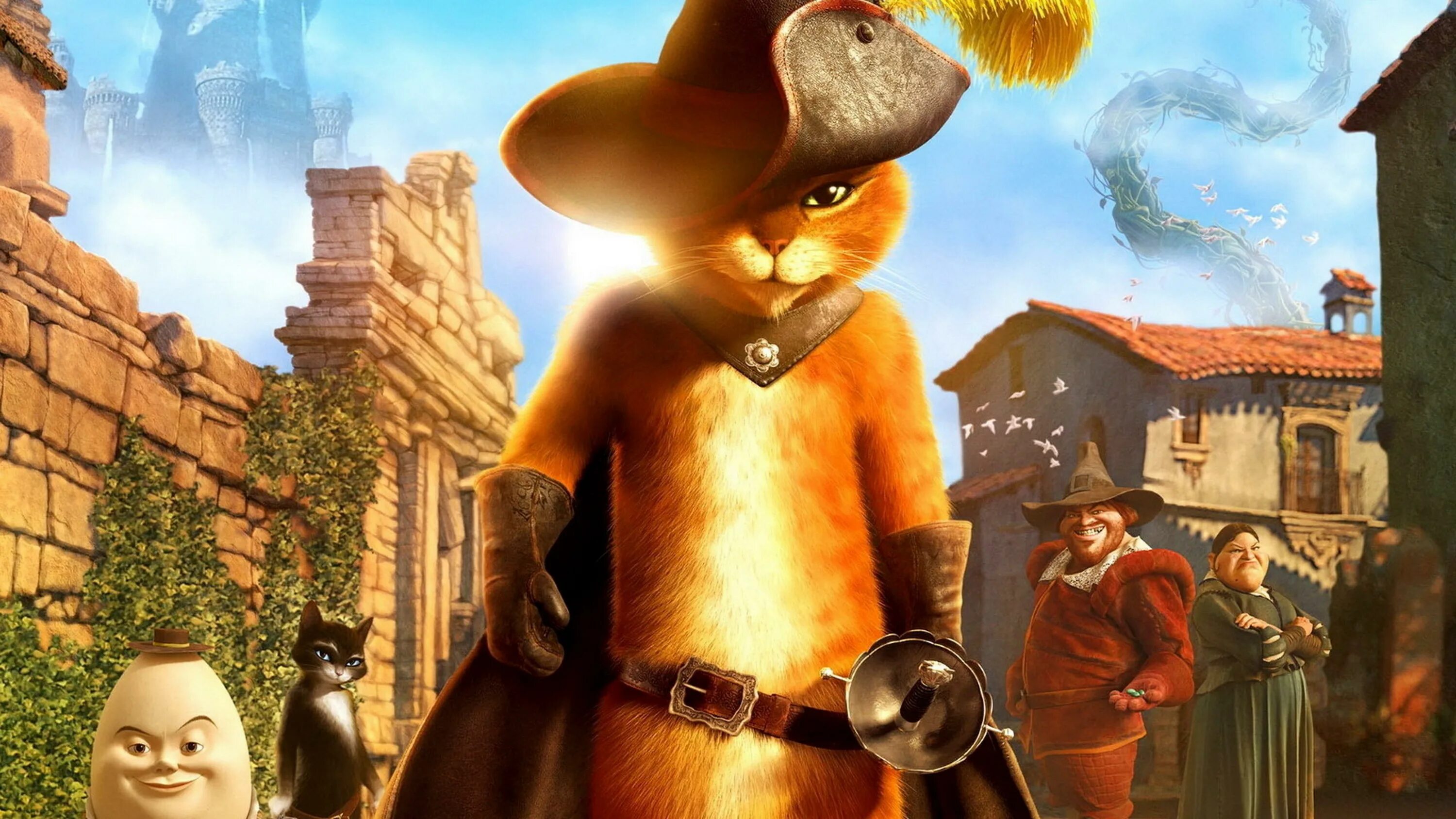 Кот в сапогах фото из мультфильма Мультфильм Кот в сапогах (США, 2011) - Афиша-Кино