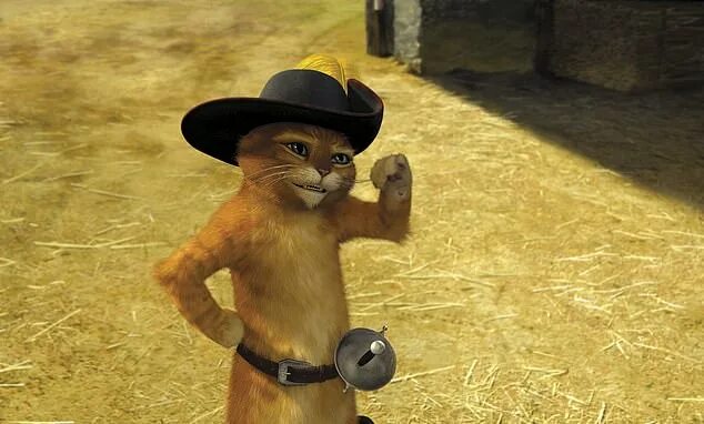 Кот в сапогах из шрека фото Shrek spin-off about Donkey teased after Eddie Murphy expressed interest in repr