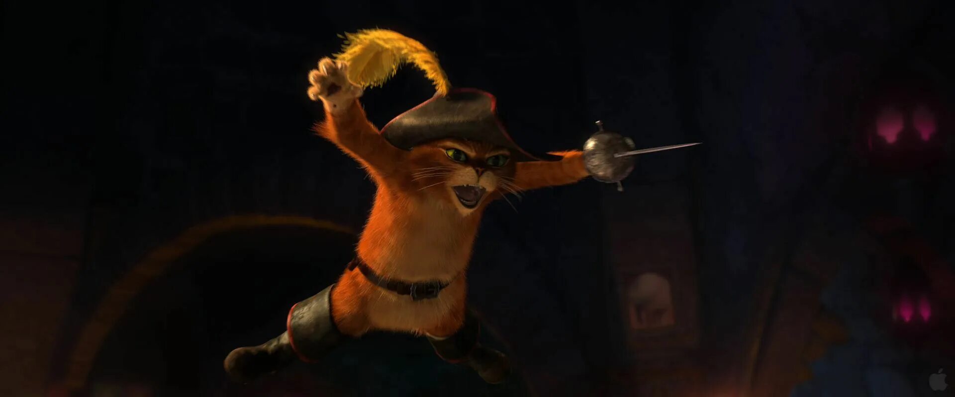 Кот в сапогах из шрека фото leaping O gato de botas, Feijões mágicos