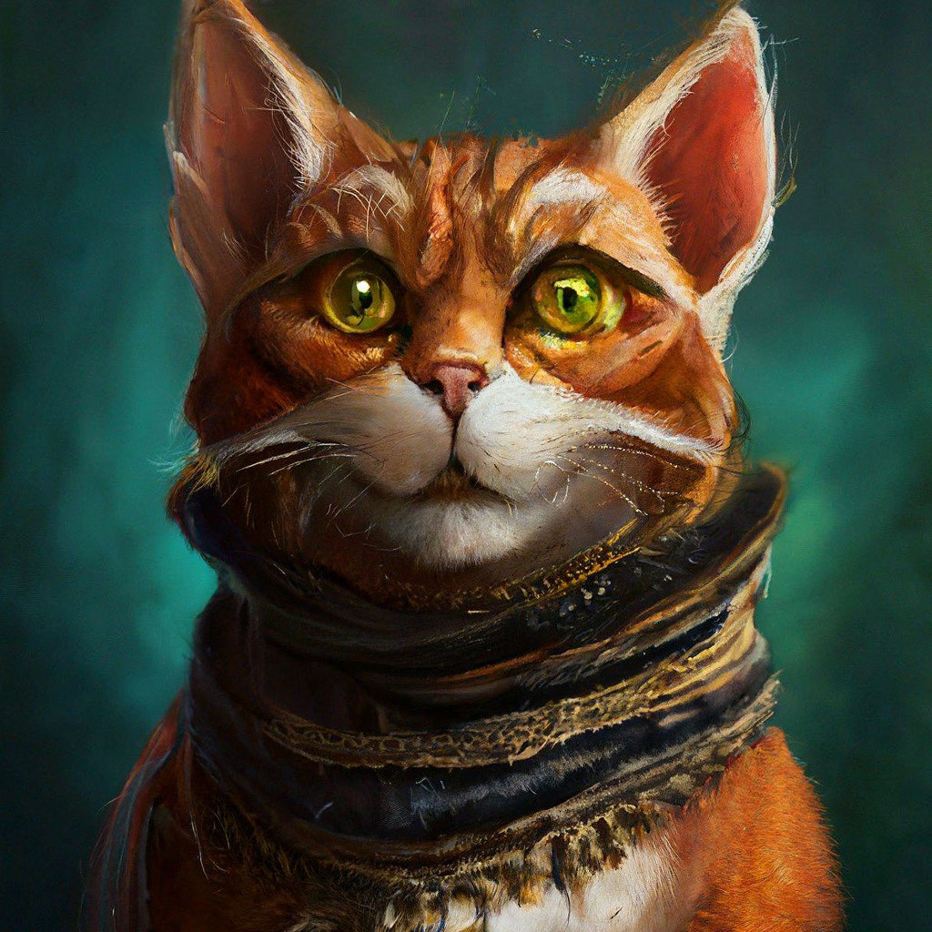 Кот владимир фото "Tattered cat" - image created in Shedevrum