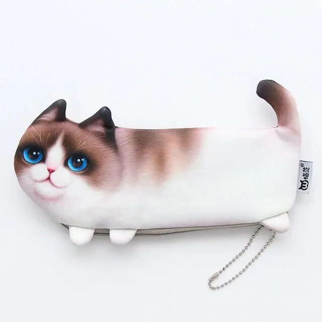 Кота сумочку Пенал косметичка для девочек подростков кошка Baby You, для старших классов, пен