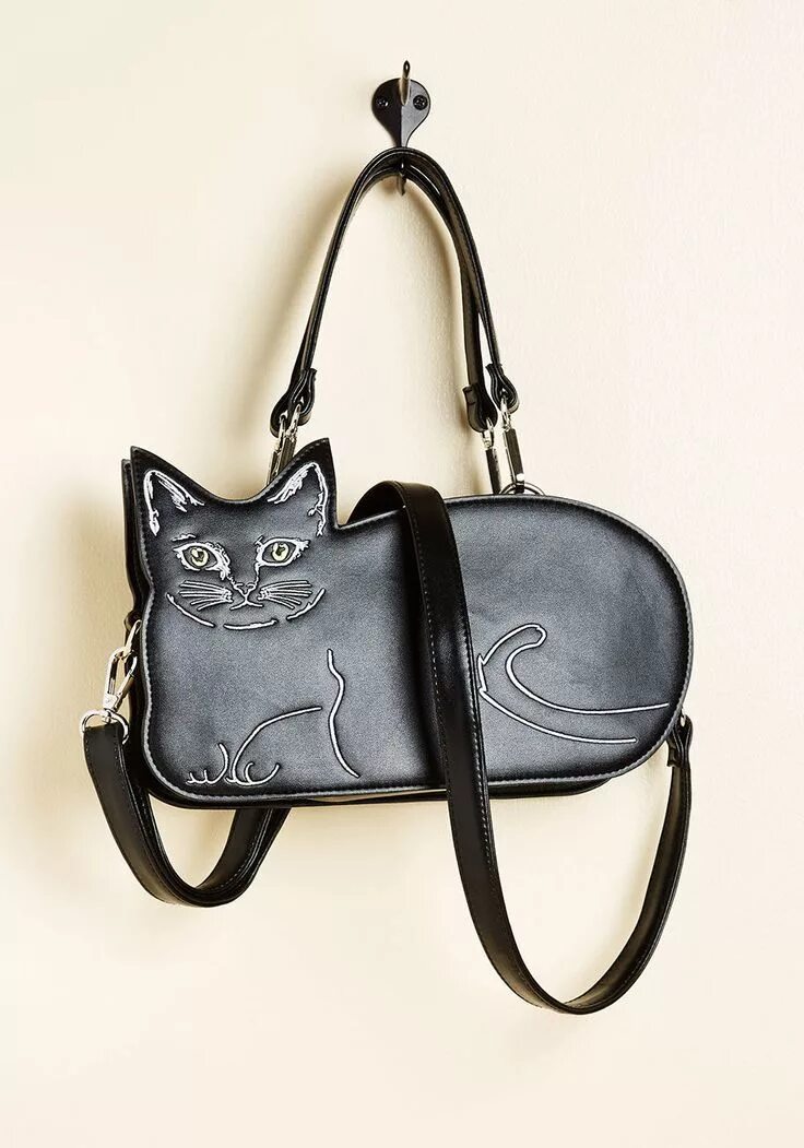 Кота сумочку Banned Cat Stop the Feeling Handbag, #ModCloth Handbag, Cat handbags, Cat purse