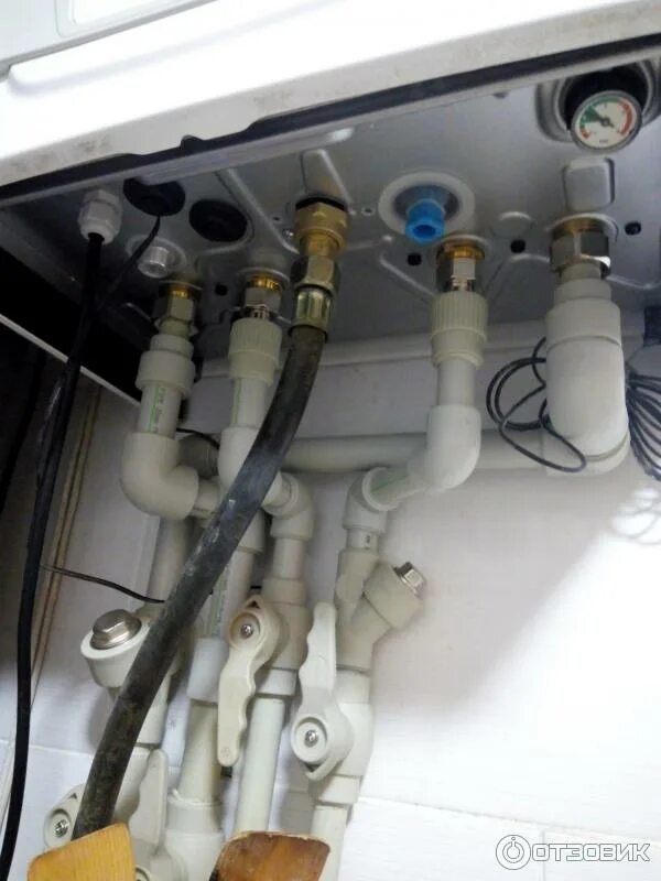Котел бакси экофор 24 подключения бойлера Отзыв о Газовый котел Baxi Eco 5 Compact 24F Отличный котел в двумя теплообменни
