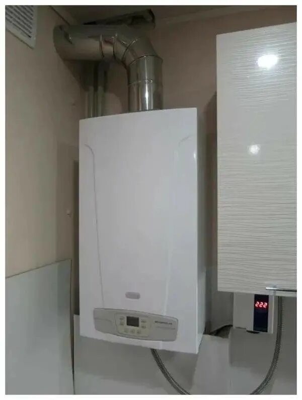 Котел бакси подключение дымохода Котел Газовый Baxi Eco Nova 24F (24 кВт) двухконтурный с закрытой камерой сгоран