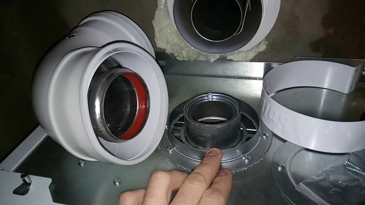 Котел бакси подключение дымохода Установка трубы на газовый котел в Екатеринбурге