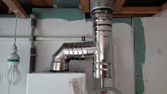 Котел бакси подключение дымохода Монтаж систем отопления и газовых котлов Алексея Татаринова.