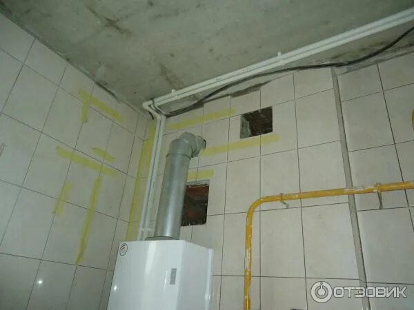 Котел бакси подключение дымохода Отзыв о Газовый котел Baxi Eco Four 24F Газовый котел для частного дома Эко фур 