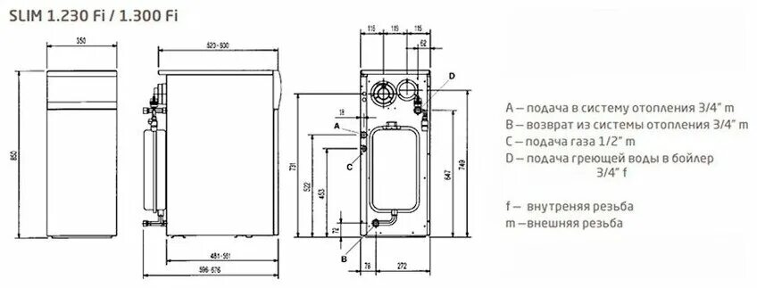 Котел бакси слим 32 квт схема подключения Котел газовый Baxi Slim 1.300 Fi (30 кВт) - купить в интернет-магазине по низкой