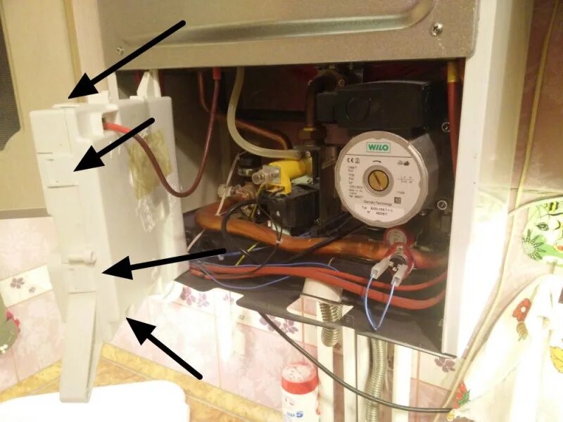 Котел baxi подключение комнатного термостата Подключение термостата w1209 к газовому котлу отопления