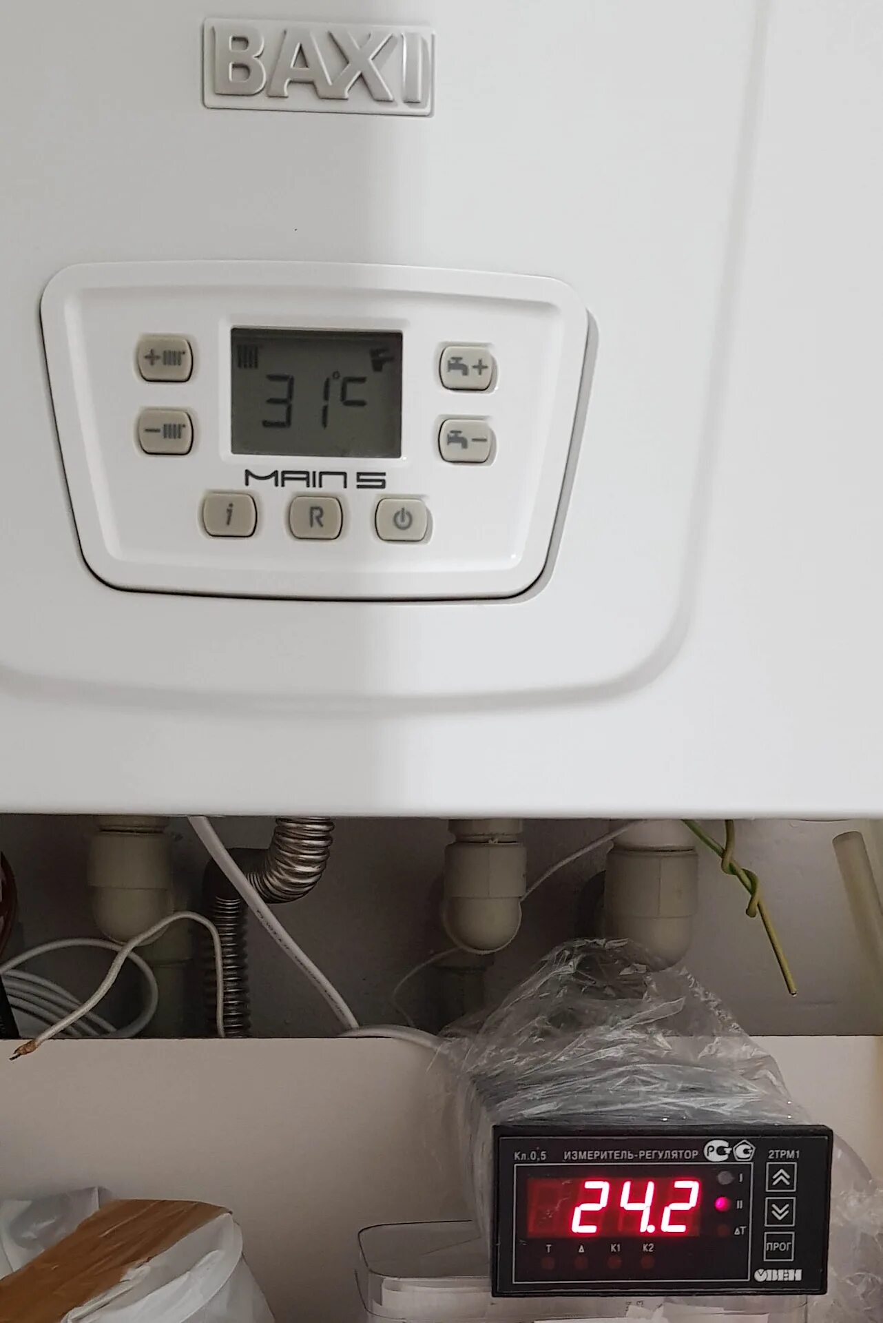 Котел baxi подключение комнатного термостата Как установить температуру воды на котле baxi 24 - 85 фото портал мастеров webdo