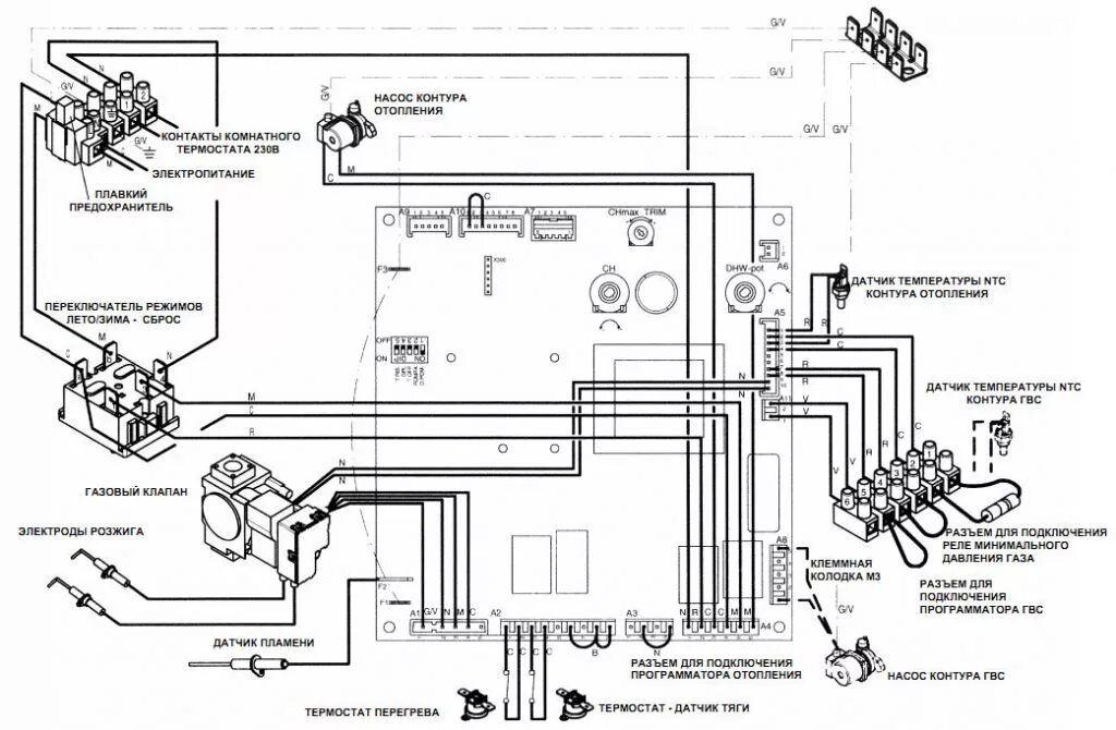 Котел baxi slim 1.300 подключение бойлера Baxi Slim 1.300 iN и бойлер Drazice OKC 125 NTR летний режим - Форум сантехников